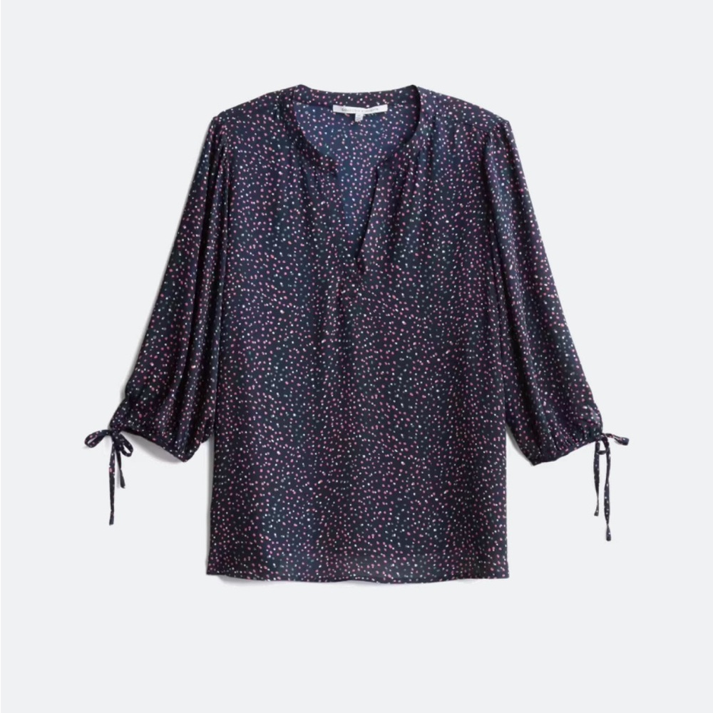 Shanday Tie Sleeve Blouce